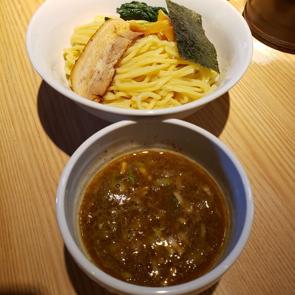 「つけ麺大盛」@麺屋 みちしるべ 二子玉川本店の写真