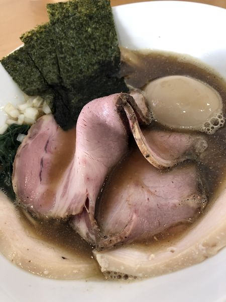 「特製煮干しそば」@麺屋BISQの写真