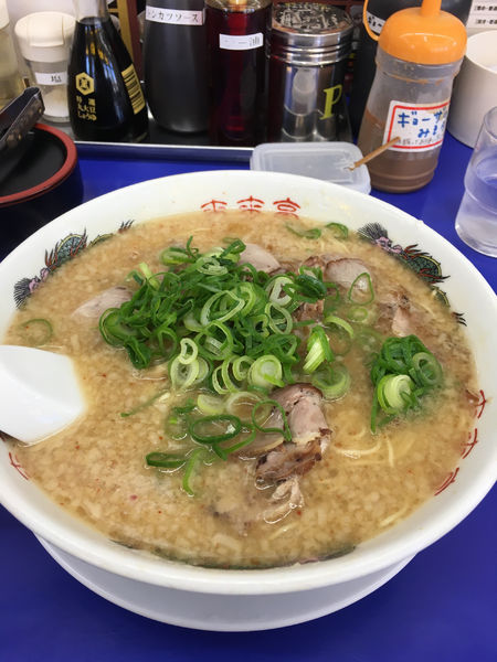 「こってりラーメン大盛」@来来亭 福山蔵王店の写真