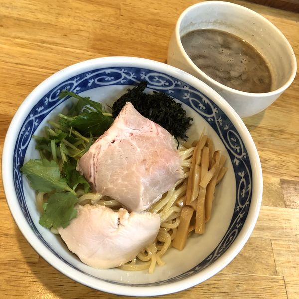 「【限定②】濃厚イカつけ麺 ￥950」@寿製麺よしかわ 坂戸店の写真