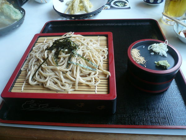 「野菜天ざるそば」@お食事処 さくらいの写真