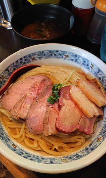 「チャーシューつけめん（大盛り）」@麺処 夏海の写真
