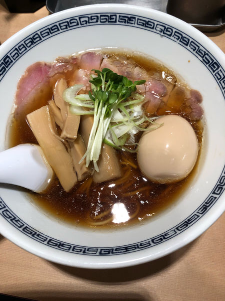 「特製中華そば」@中華そば ます田の写真