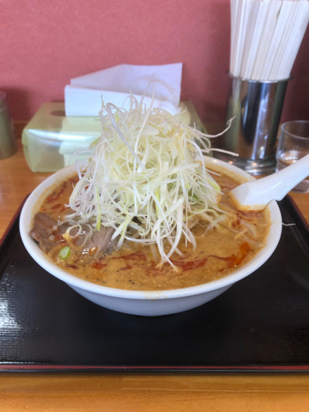 「辛味噌ラーメン」@北海とんこつらーめん 純輝 白井店の写真