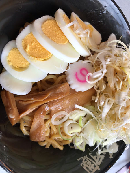 「もんじゃそば（シャキネギ）」@らあめん花月嵐 ひたちなか高場店の写真