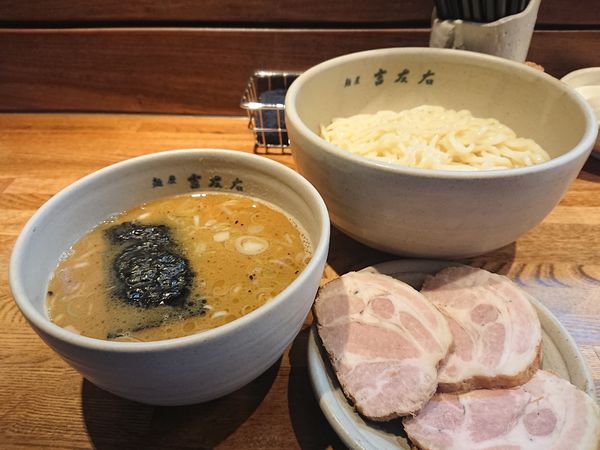 「味玉つけ麺＋チャーシュー」@麺屋吉左右の写真