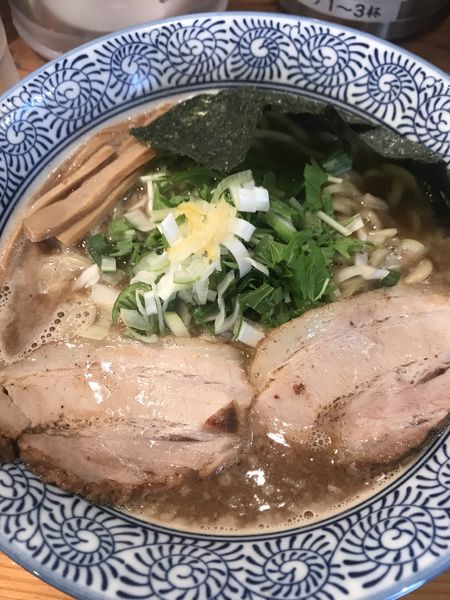 「濃厚中華そば　750円」@道玄坂マンモスの写真