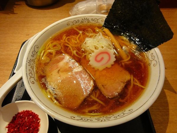 「中華そば730円　辛味0円」@中華そば 勝本の写真