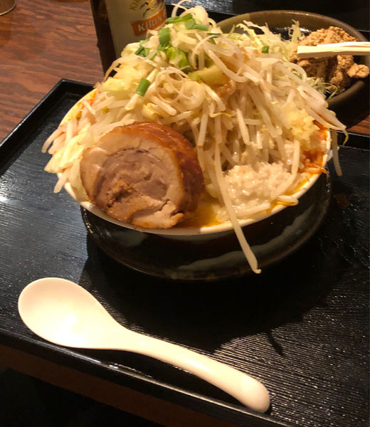 「辛らぁめん　全マシ」@麺屋大和の写真