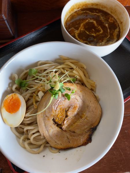 「カレーつけ麺 850円」@和風らーめん 凪の写真