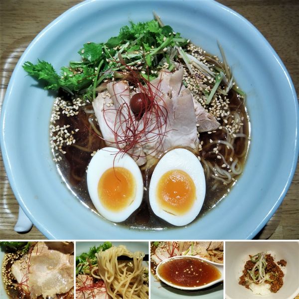 「ひやくろ(１日限定10食)  890円」@麺巧 潮 上野製麺所の写真