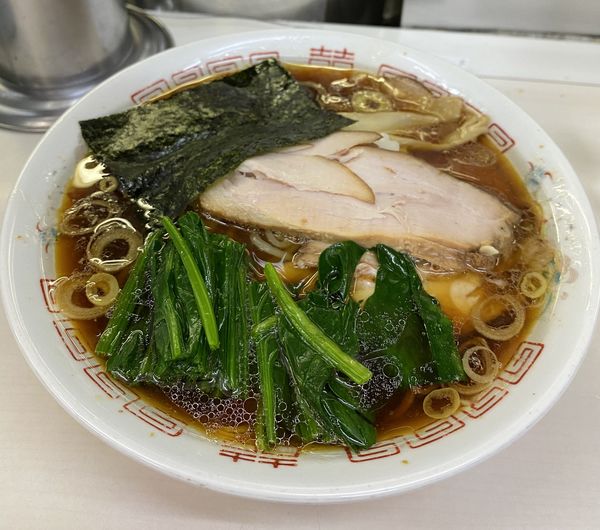 「青島ラーメン¥800＋チャーシュー¥50＋ほうれん草¥50」@青島食堂 秋葉原店の写真
