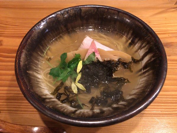 「無化調貝節らぁ麺」@和食と日本酒 大塚・みや穂の写真