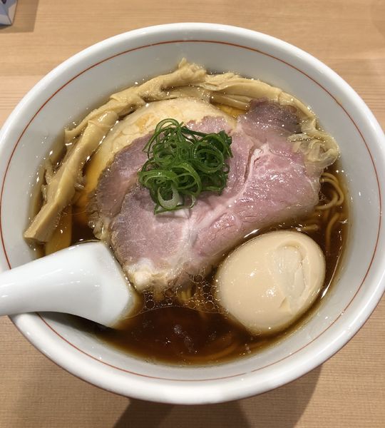 「特製鶏そば(醤)1000円」@鶏そば鯛そば 久松の写真