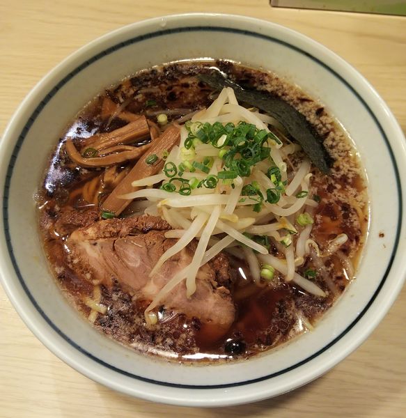 「醤油らーめん中盛（￥700+0）」@らーめん はな火屋の写真