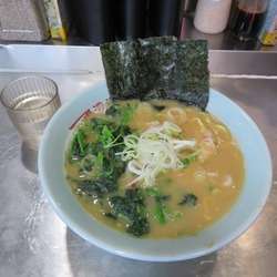 醍醐麺　大盛り　ホーレン草