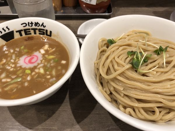 「つけ麺 大盛」@つけめんTETSU 京王モール新宿店の写真