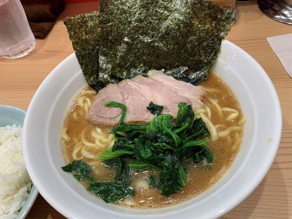 「ラーメン並 ＋サービスライス」@漢ラーメン 室の写真