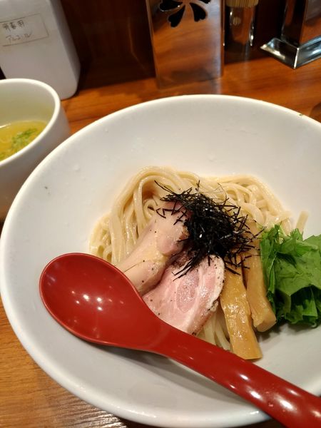 「香彩鶏だし塩つけ麺」@麺屋 翔 御徒町店の写真