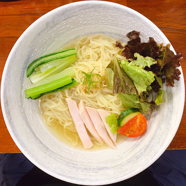 「冷やし鯛ラーメン」@旬麺しろ八の写真