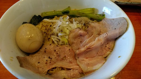 「煮干しまぜそば」@宝麺 えびす丸の写真