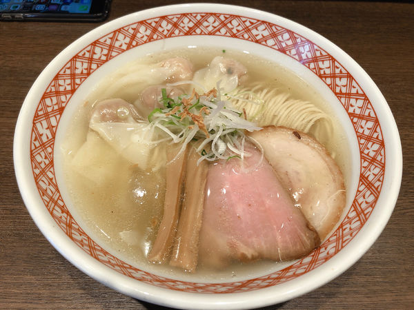 「特製白だしそば」@支那そば しんばの写真