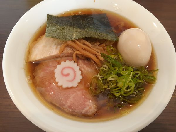 「醤油味玉らーめん」@麺や 河野の写真