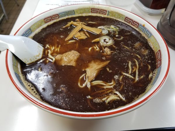 「しょうゆ　大盛り」@ラーメン 蜂屋 5条創業店の写真