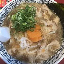 肉そば+替玉（¥827）