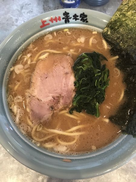 「らーめん+中盛（¥830）」@横浜らーめん青木家の写真