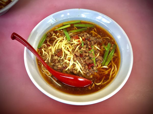 「ラーメンセット(台湾ラーメン+麻婆飯)」@台湾料理 四川楼の写真