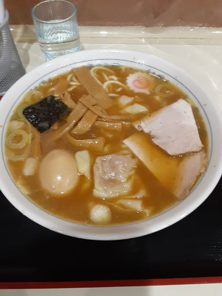 「ワンタンメン(小)麺硬め980円」@所沢大勝軒の写真