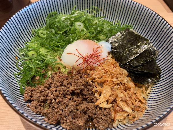 「京都九条まぜそば」@鯛塩そば灯花 本店の写真