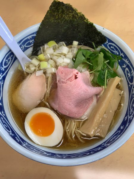 「煮干しそば　白醤油」@中華そば よしかわの写真