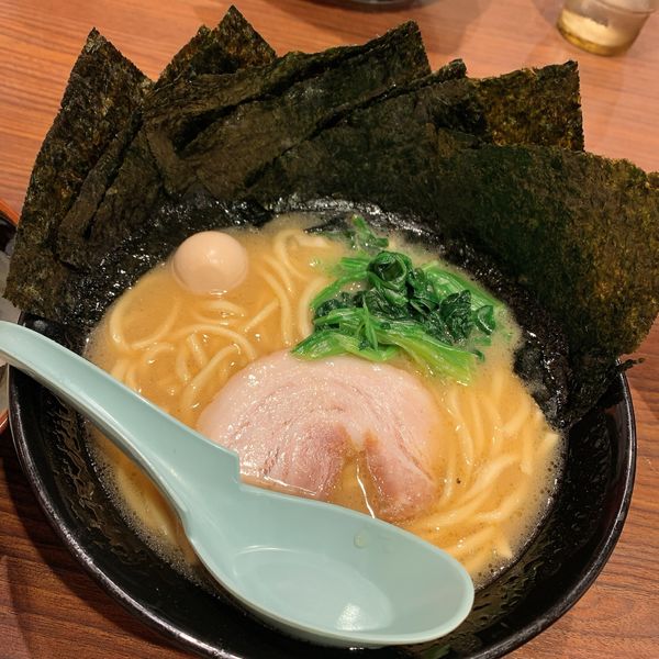 「らーめん　のりトッピング　米」@金町商店の写真