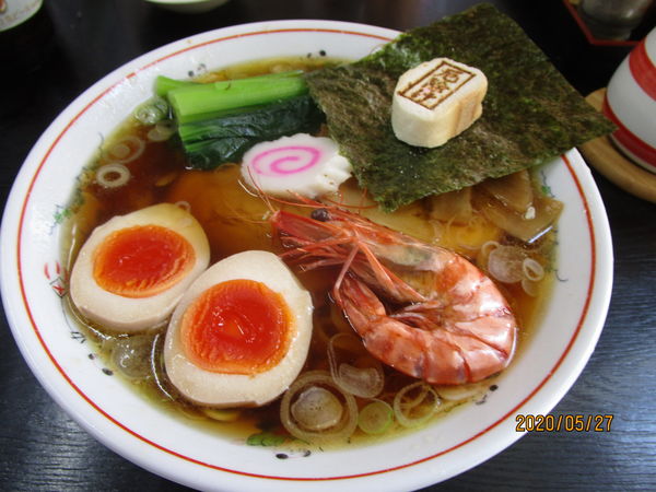 「厄除けラーメン 950円」@大師庵の写真