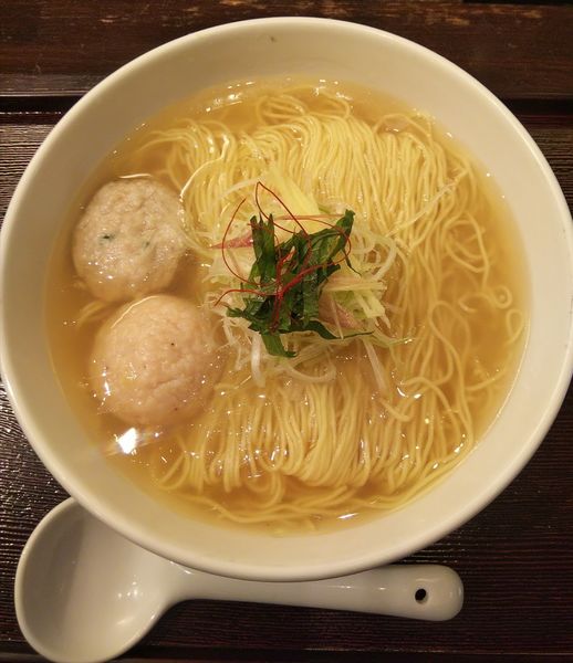 「あら炊き塩らぁめん大盛（￥880+0）」@麺屋 海神の写真