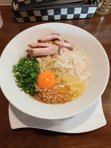 「(限定)背脂煮干しジャンクまぜそば850円」@麺.SUZUKiの写真