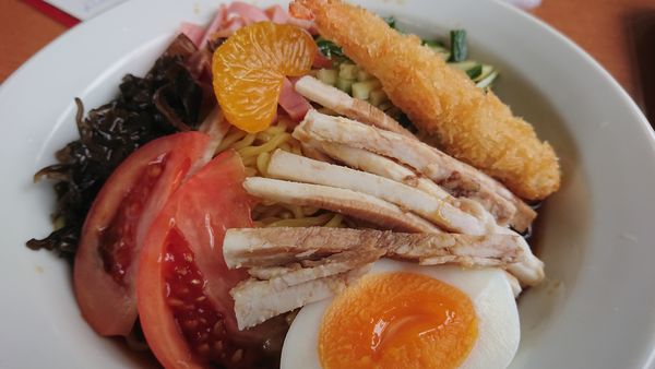 「冷やし中華」@台湾料理 福賀の写真