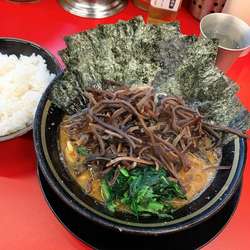 らーめん　のり　キクラゲ　米