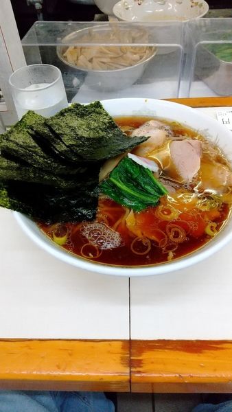 「青島ラーメン大＋のり」@青島食堂 秋葉原店の写真
