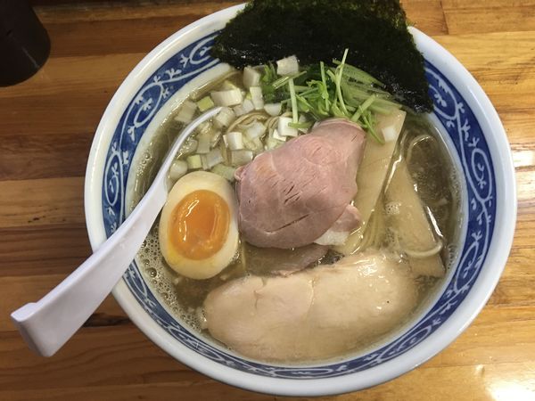 「一番搾りの煮干しそば」@中華そば よしかわの写真