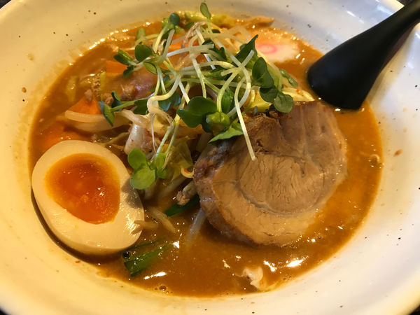 「辛みそラーメン（GGスパイス）」@七八の写真