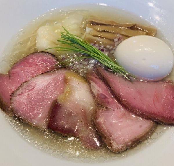 「特製 中華蕎麦《塩》(1,150円)」@宍道湖しじみ中華蕎麦 琥珀 東京本店の写真