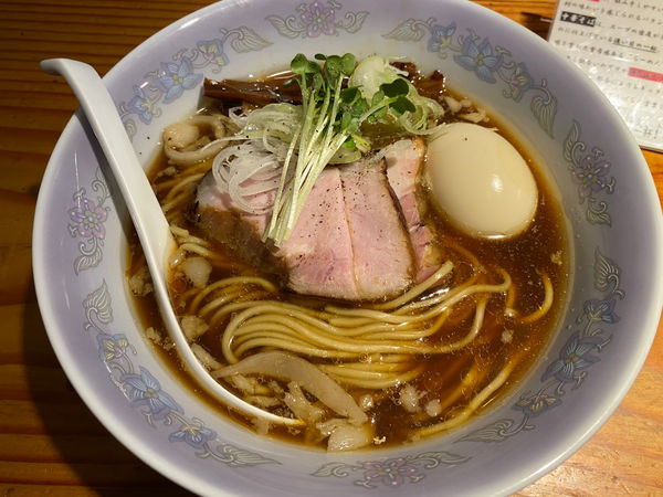 「特製醤油そば」@麺処 篠はらの写真