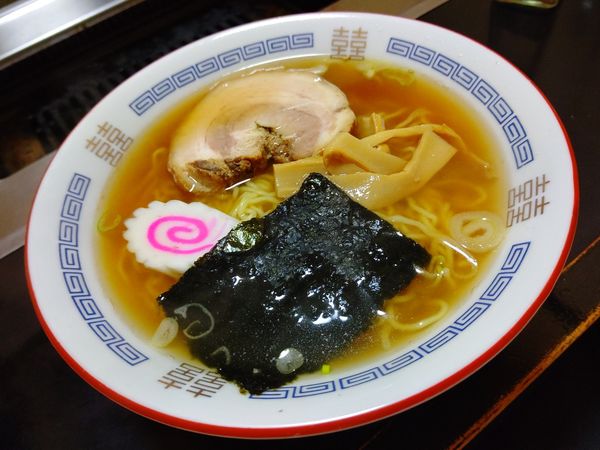 「ラーメン(並盛)500円」@鴨緑江の写真
