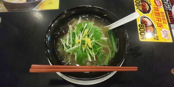 「ゆず塩野菜ラーメン」@幸楽苑 塩部店の写真
