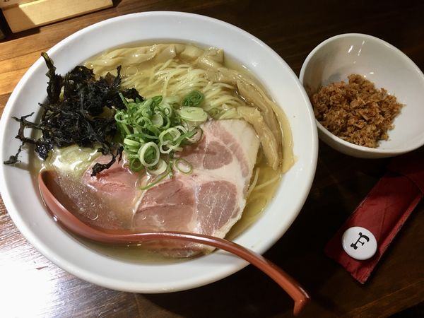 「冷やし海老塩らーめん」@麺場らせん -RASEN-の写真