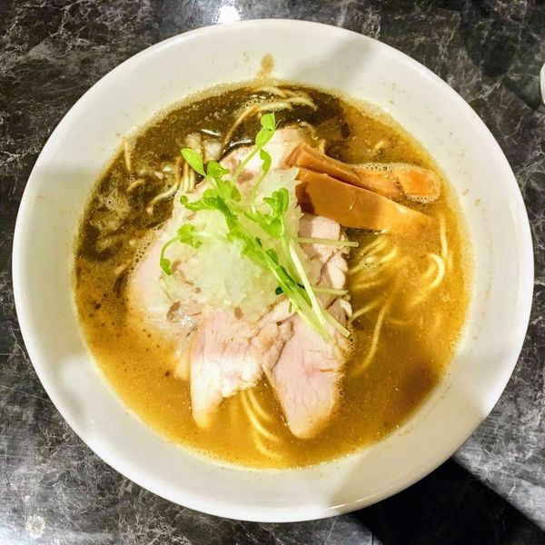 「ちょっと濃い目な煮干そば ¥800」@中華SOBA にぼ乃詩の写真