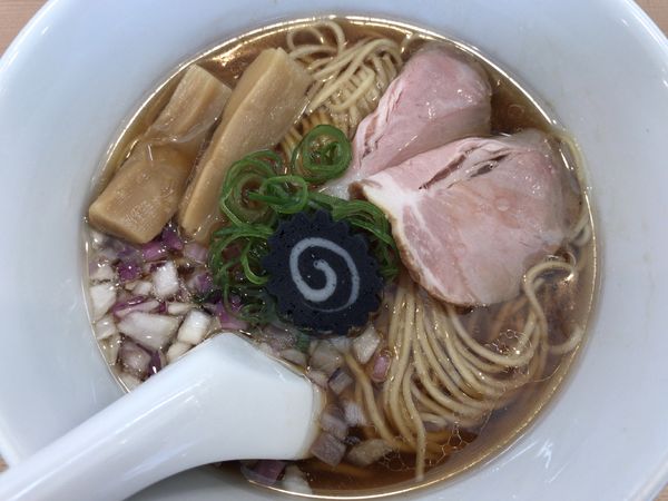 「のどぐろそば」@らぁ麺 はやし田 横浜店の写真